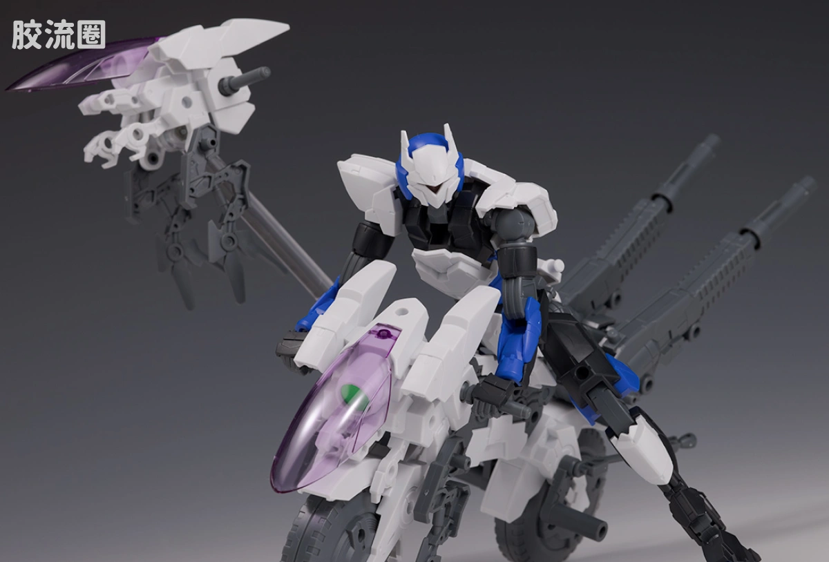 30MM 1/144 Extended Armament Vehicle EV-09 Exa Vehicle(加农机车ver.) - 图片